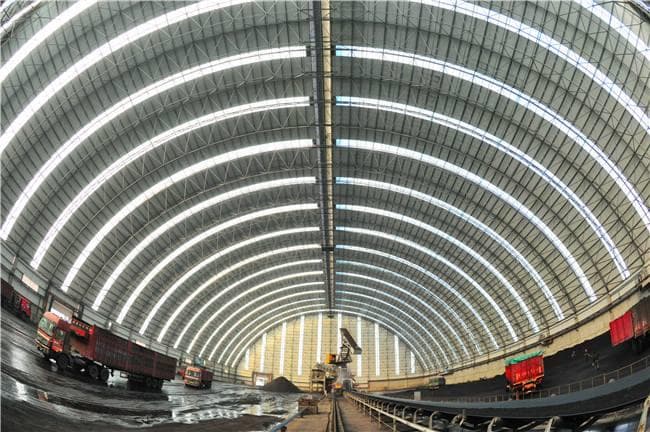 绵阳电厂网架加工